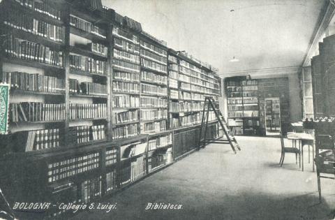Primera imagen del registro Bologna - Collegio S. Luigi. Biblioteca