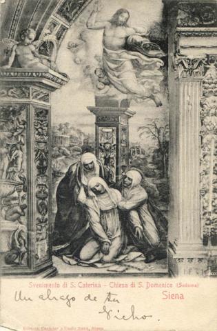 Primera imagen del registro Svenimento di S. Caterina - Chiesa di S. Domenico (Sodoma) Siena