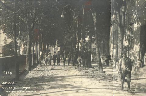 Primera imagen del registro Camogli. Via XX Settembre