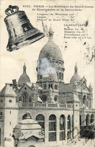 Primera imagen del registro La Basílica de Sacre Coeur en Montmatre, París