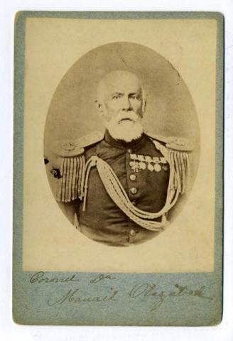 Primera imagen del registro Coronel Manuel de Olazaval