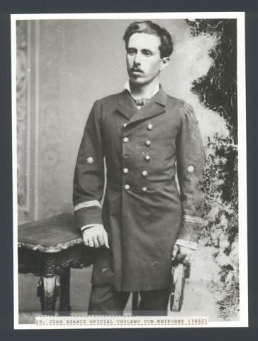 Primera imagen del registro Retrato de Don Juan Azamiz con uniforme militar