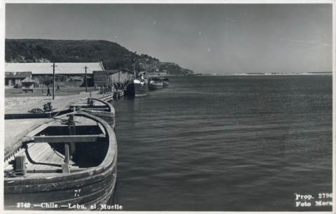 Primera imagen del registro Chile - Lebu, el muelle
