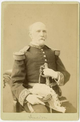 Primera imagen del registro Retrato de Don Cornelio Saavedra Rodríguez