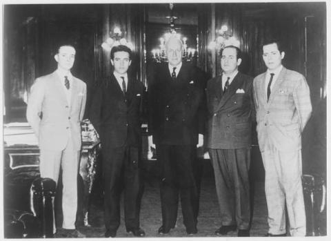 Primera imagen del registro Don Jorge Alessandri Rodríguez y otros