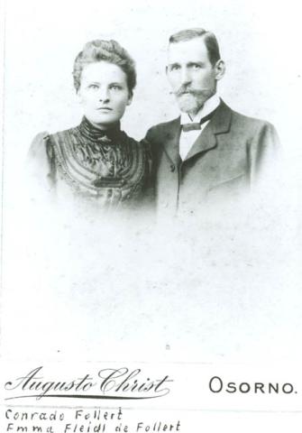 Primera imagen del registro CONRADO FOLLERT/EMMA FLEIDL DE FOLLERT.