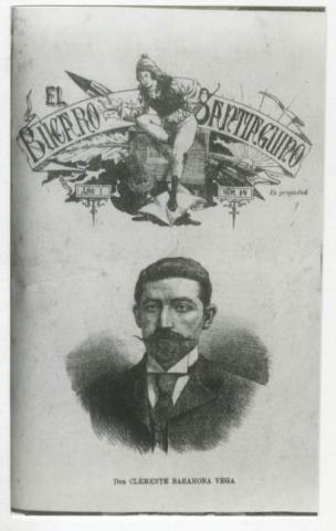 Primera imagen del registro Retrato de Don Clemente Barahona Vega