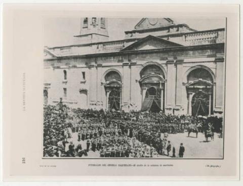 Primera imagen del registro FUNERAL DE DON MANUEL BAQUEDANO GONZALEZ