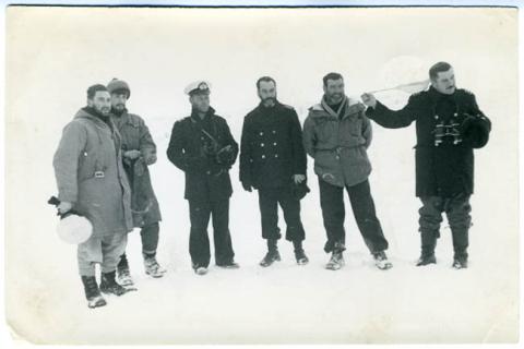 Primera imagen del registro EXPEDICIONARIOS EN LA ANTARTICA
