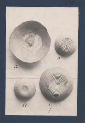 Primera imagen del registro PLATOS CESTERIA CON MOTIVOS INDIGENAS