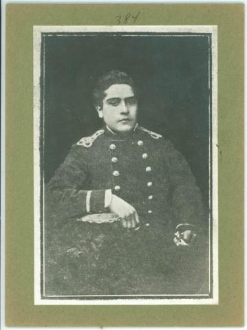 Primera imagen del registro Retrato del Subteniente Luis Cruz Martínez