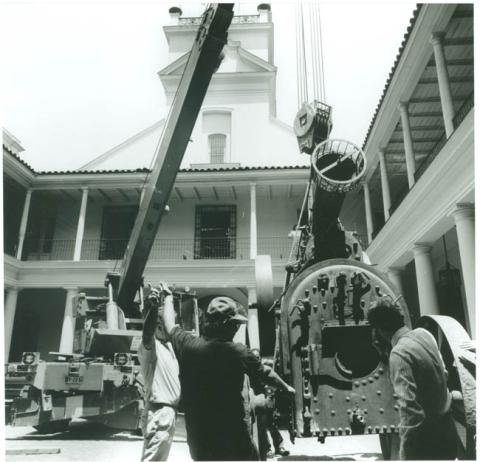 Primera imagen del registro LLEGADA LOCOMOVIL AL MUSEO
