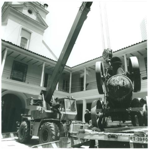 Primera imagen del registro LLEGADA LOCOMOVIL AL MUSEO
