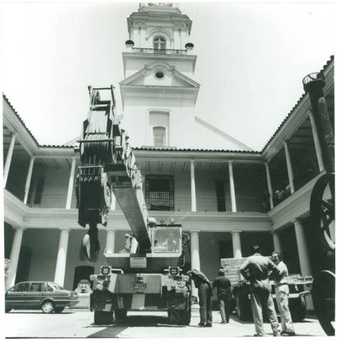 Primera imagen del registro LLEGADA LOCOMOVIL AL MUSEO