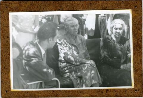 Primera imagen del registro Visita de Gabriela Mistral