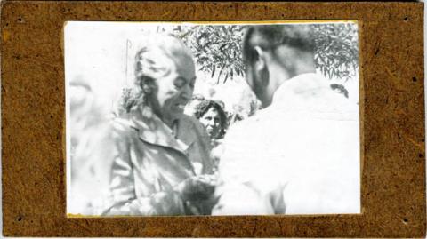Primera imagen del registro Visita de Gabriela Mistral