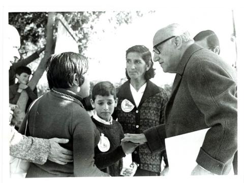 Primera imagen del registro Don Jorge Alessandri Rodríguez en los Vilos