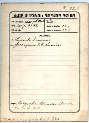 Departamento de Fotografía MHN 2012-08-02T04:00:00