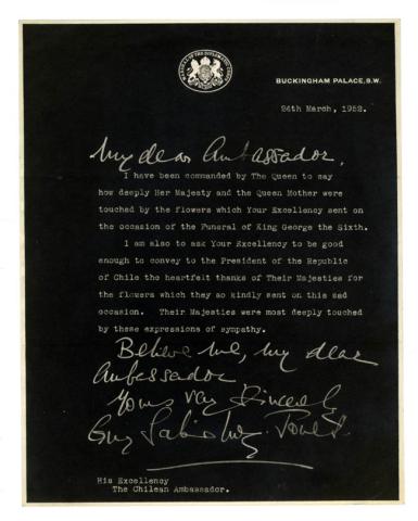 Primera imagen del registro CARTA A MANUEL BIANCHI GUNDIAN,LONDRES