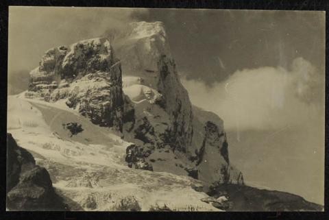 Primera imagen del registro Monte Buckland, cordillera Darwin, Tierra del Fuego