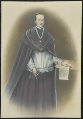 Primera imagen del registro Reproducción de dibujo de Benito María Moxo y Fracolí.
