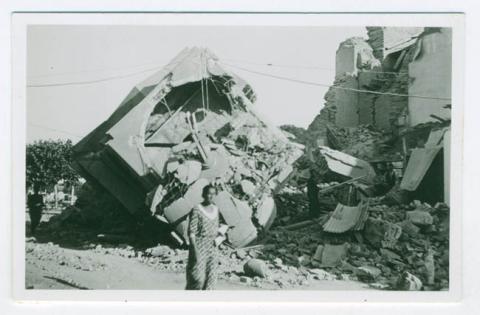 Primera imagen del registro CHILLAN,TERREMOTO
