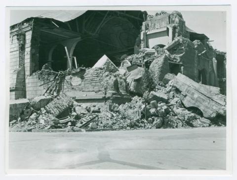 Primera imagen del registro CHILLAN,TERREMOTO