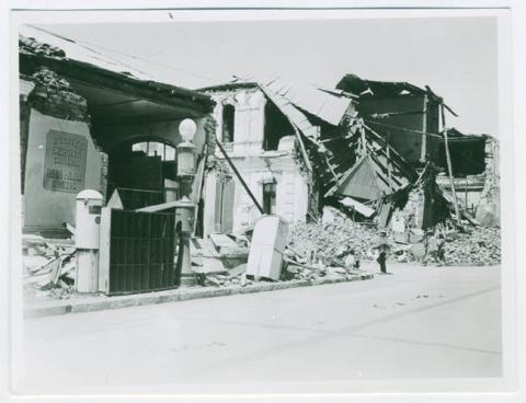 Primera imagen del registro CHILLAN,TERREMOTO
