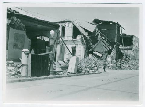 Primera imagen del registro CHILLAN,TERREMOTO