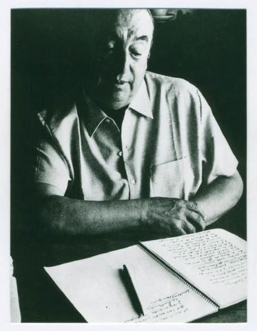 Primera imagen del registro Pablo Neruda