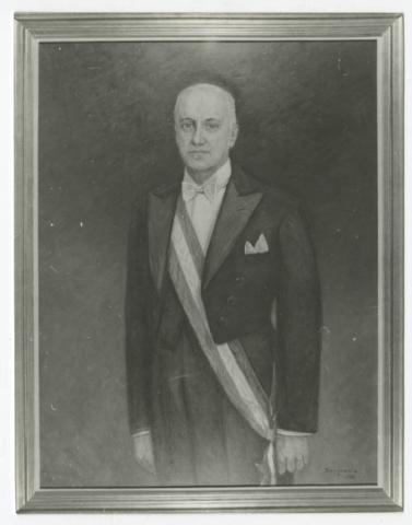 Primera imagen del registro Retrato de Don Jorge Alessandri Rodríguez
