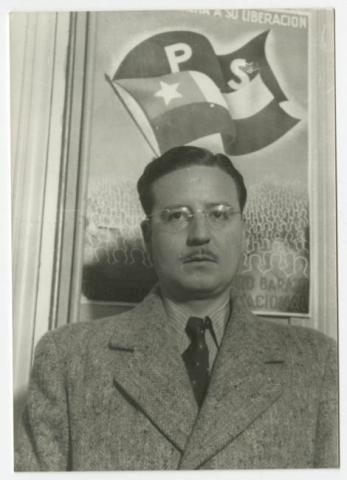 Primera imagen del registro RETRATO DE SALVADOR ALLENDE GOSSENS