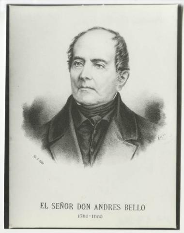 Primera imagen del registro Retrato de Andrés Bello López