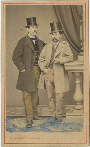 Primera imagen del registro Retratos de Don Rafael Echague y Don José Muñoz Muñoz