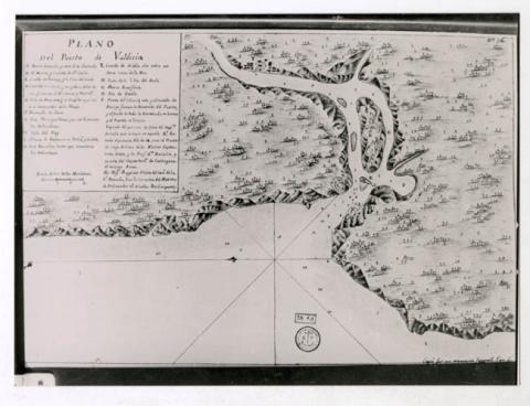 Primera imagen del registro PLANO DEL PUERTO DE VALDIVIA.