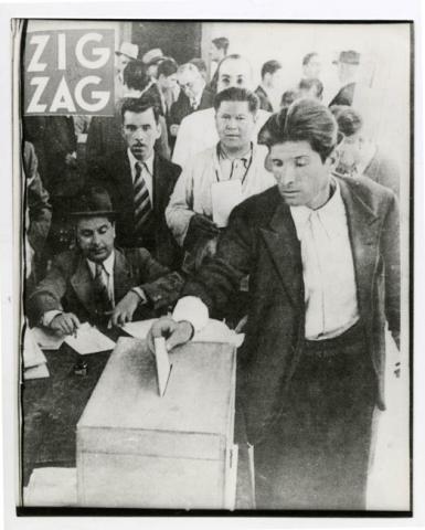Primera imagen del registro ELECCIONES:MESA DE VOTACION.