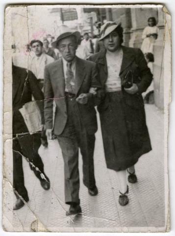 Primera imagen del registro RETRATO DE PAREJA NO IDENTIFICADA.