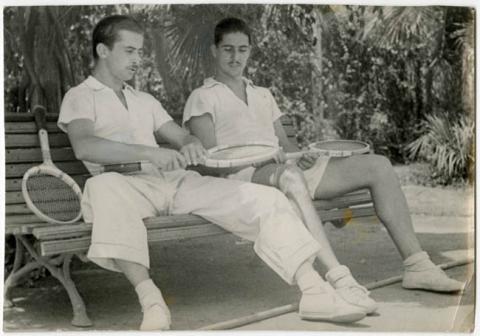 Primera imagen del registro Alfredo Trulenque, tenista chileno