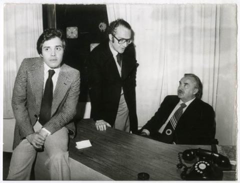 Primera imagen del registro Pedro Cárdenas, Pedro Carcuro y Sergio Livingstone