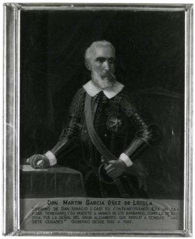 Primera imagen del registro Martín García Oñez de Loyola