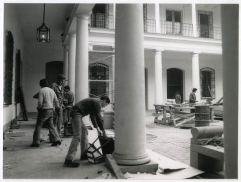 Primera imagen del registro Restauración y montaje del Museo Histórico Nacional