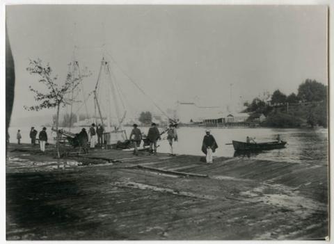 Primera imagen del registro VALDIVIA: MUELLE.
