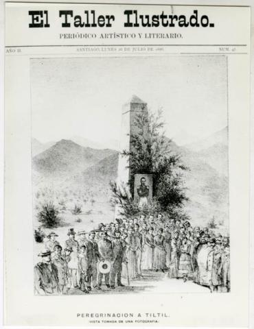 Primera imagen del registro PERIODICO "EL TALLER ILUSTRADO"26.7.1886