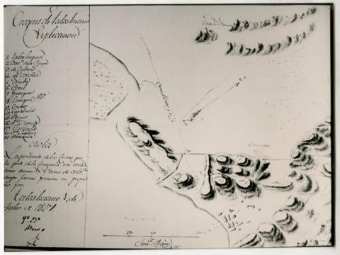 Primera imagen del registro CROQUIS DE TALCAHUANO, EXPLICACIÓN.1800