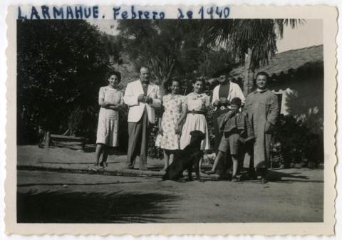 Primera imagen del registro LARMAHUE,1940.