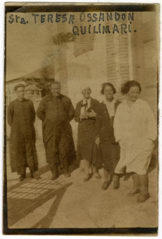 Primera imagen del registro QUILIMARI, SRA. TERESA OSSANDON.