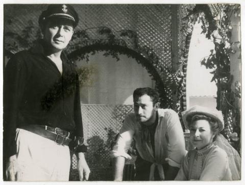 Primera imagen del registro Malú Gatica, en escena de película