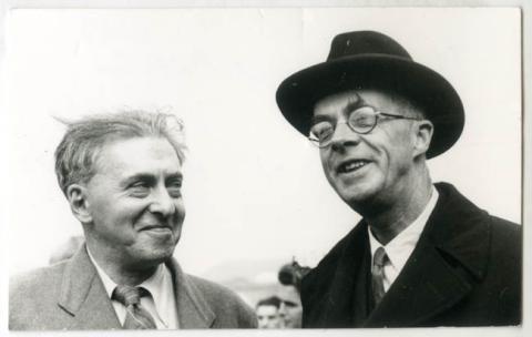 Primera imagen del registro YLIA EHREMBURG Y JULIAN HUXLEY,WROCLAW