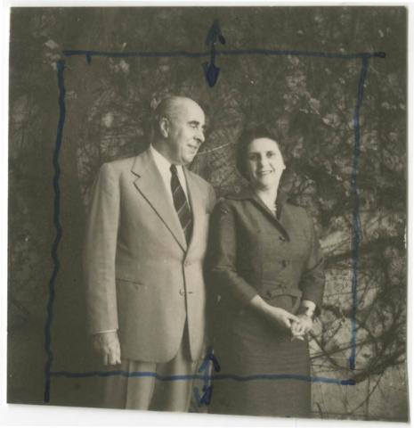 Primera imagen del registro Retrato de Fernando Aldunate y Sofía Concha