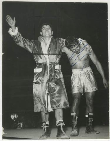 Primera imagen del registro Alfredo Ortúzar, boxeador chileno